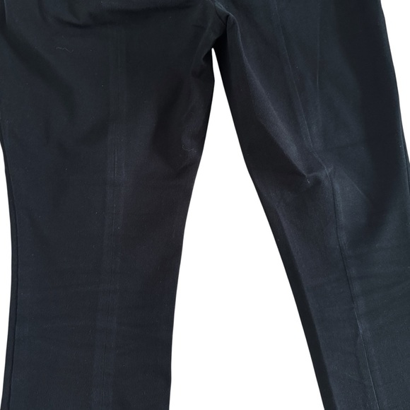 Anthropologie The Essential Slim trousers pants Women's 2P Black Ankle office - Picture 11 of 14